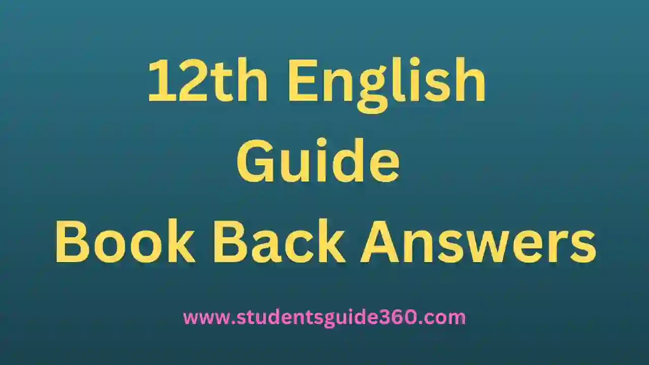 Read more about the article 12th English Guide Lesson 1 Two Gentlemen of Verona