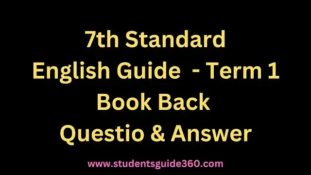 You are currently viewing 7th English Guide Term 1 Unit 3 Taking the Bully by the Horns