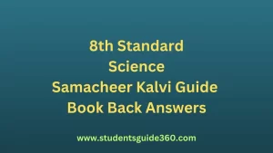 Read more about the article 8th Science Guide Lesson 3