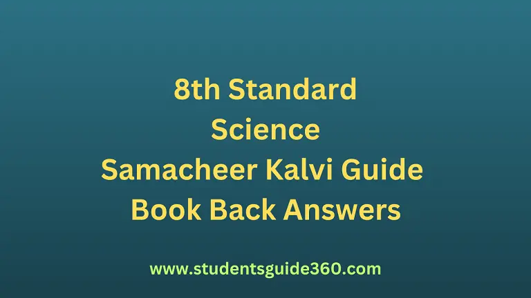 Read more about the article 8th Science Guide Lesson 22 