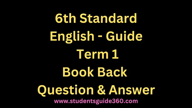 6th English Guide Term 1 Guide