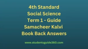 Read more about the article 4th Social Science Guide Term 1 Lesson 3 Municipality and Corporation