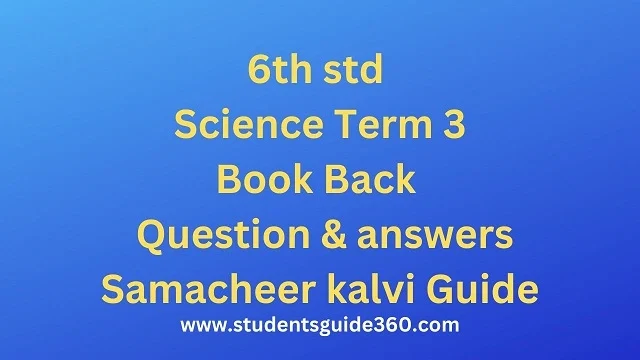 You are currently viewing 6th Science Guide Term 3 Lesson 1 Magnetism