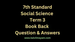 Read more about the article 7th Social Science Term 3 Guide History Unit 3 Jainism Buddhism and Ajivika Philosophy in Tamil Nadu