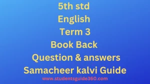 Read more about the article 5th English Guide Term 3 Lesson 3 The Case of The Missing Water