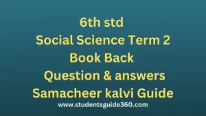 Read more about the article 6th Social Science Economics Guide Term 2 Lesson 7 Economics – An Introduction