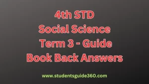 Read more about the article 4th Social Science Guide Term 3 Lesson 2 The story of madras presidency