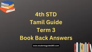 Read more about the article 4th Tamil Term 3 Guide Lesson 6