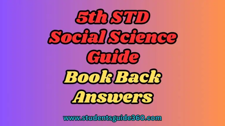 Read more about the article 5th Social Science Guide Term 2 Lesson 2