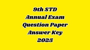 Read more about the article 9th Tamil Annual Exam Question Paper 2025